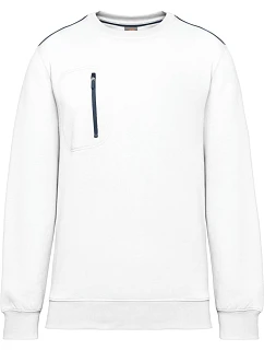 403 Pracovní mikina "DaytoDay" model 22424381 white/navy - WK