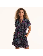 Štýl Sola šaty 8144 čierne - RosaFaia