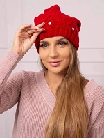 Dámska čiapka Ramona K383 červená