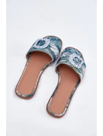 Ploché Dámské Pantofle S Modré model 21696506 - Boto Ploché Dámské Pantofle S Modré model 21696506 - Boto