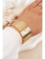 Dámský náramek ze nerezové oceli Zlatý