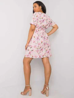 Šaty LK SK 507646 2.29 svetlo béžová