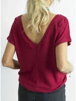 Tričko RV TS 4662.86 gaštanová