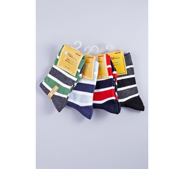 Chlapčenské ponožky 4pcs B502D viacfarebná - Gemini