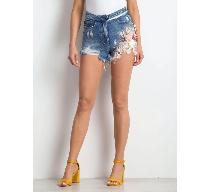 Šortky JMP SN 038.34P modrá - FPrice Šortky JMP SN 038.34P modrá - FPrice