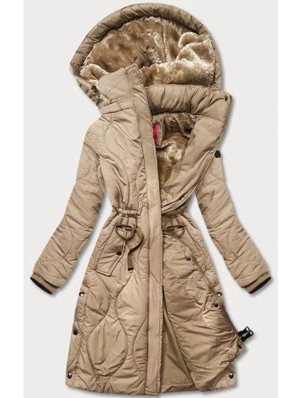 ZIMOWA KURTKA DAMSKA DO BEŻOWA model 21243858 - LHD