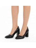 Sergio Leone čierne lodičky na podpätku PB216