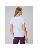 Dámské hladké tričko slim model 22193673 dámské - 4F