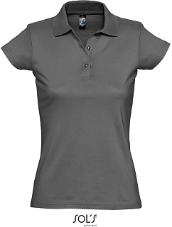 SOL'S Women Dámské žerzejové polo dark grey model 22535668