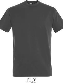 SOL'S Imperial Tričko z těžké bavlny 25.1500 dark grey