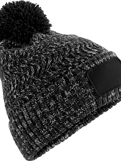 B Pletená čepice s bambulí  53.0 black model 22469579 - Beechfield