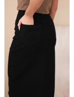 Dámske úzke džínsy s vysokým pásom a opaskom M.sara beige Dámske úzke džínsy s vysokým pásom a opaskom M.sara beige