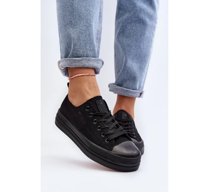 Dámské látkové tenisky Černé model 21646874 - EVENTO