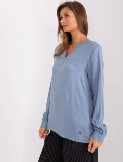 Blúzka D73792M11081A sivomodrá