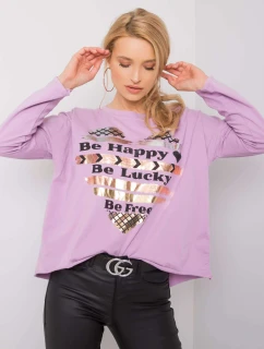 Blúzka DHJ BZ 21103.06P svetlo fialová