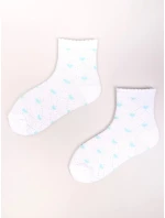 YOCLUB SKL-0014 Čipkované ponožky 0-9 mesiacov