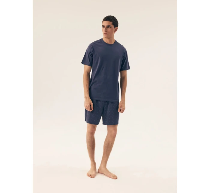 Pánske pyžamo 42601 Shore light blue - HENDERSON