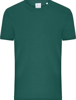 Pánské bio tričko s jemným žebrováním 02. green model 22446055 - Daiber