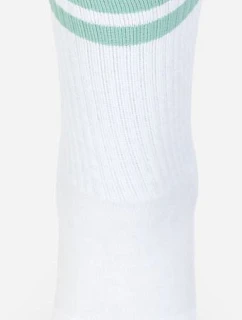Mr. Socks L 05004 Tenisové ponožky „Basic“ 88.5004 biela/mätová