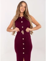 Šaty IT SK 21891.61 burgundy