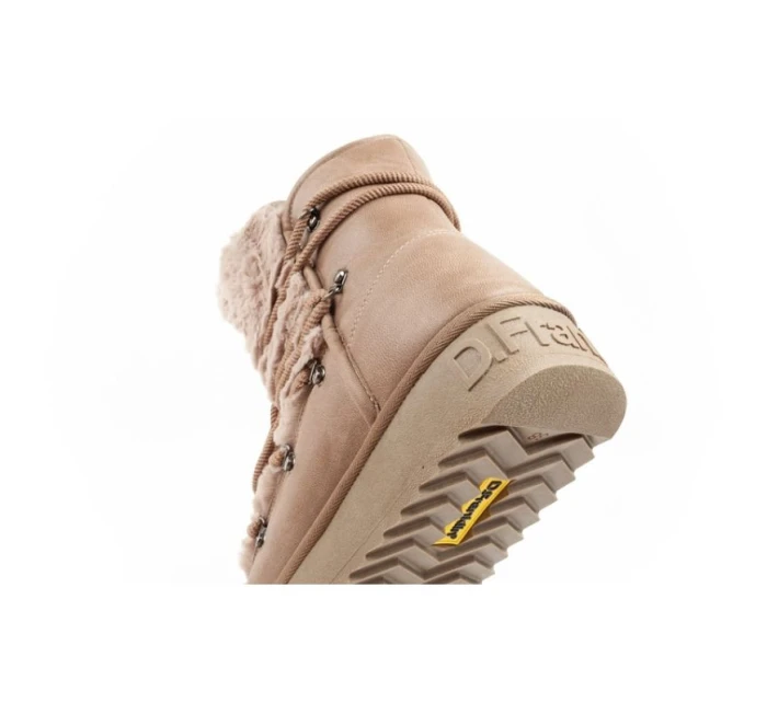 snow boots winter fashion  brown high dámské model 21395346 - D.Franklin