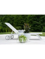 MILLY KVETINOVÝ POND, priemer 24 cm BIELA