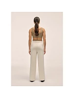 Dámske nohavice CASALL Peachy Straight Leg Jogger, biela farba