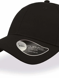 6 panelová kšiltovka "" black model 22479085 - Atlantis Headwear
