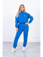 Izolačná sada s farebnou potlačou nevädze modrá Izolačná sada s farebnou potlačou nevädze modrá