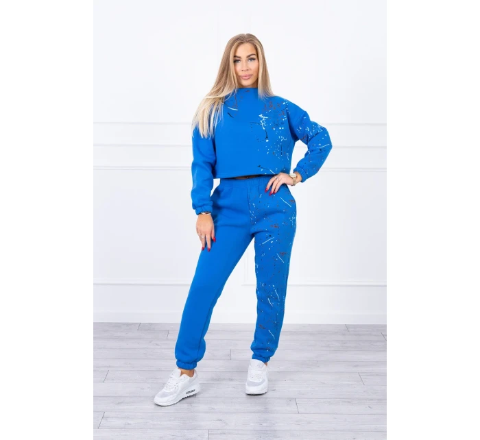 Izolačná sada s farebnou potlačou nevädze modrá Izolačná sada s farebnou potlačou nevädze modrá