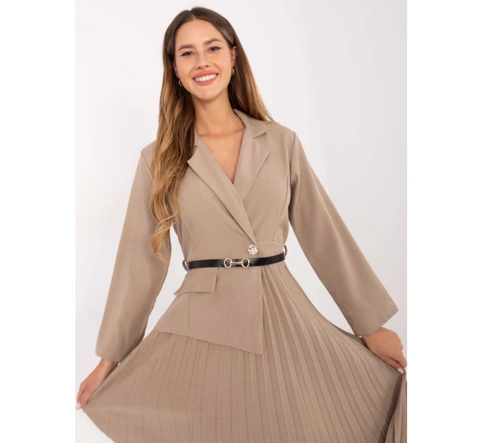 Šaty IT SK 21599.80 béžové Šaty IT SK 21599.80 béžové