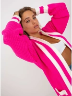 Dámsky sveter LC SW 029 fluo ružová Dámsky sveter LC SW 029 fluo ružová