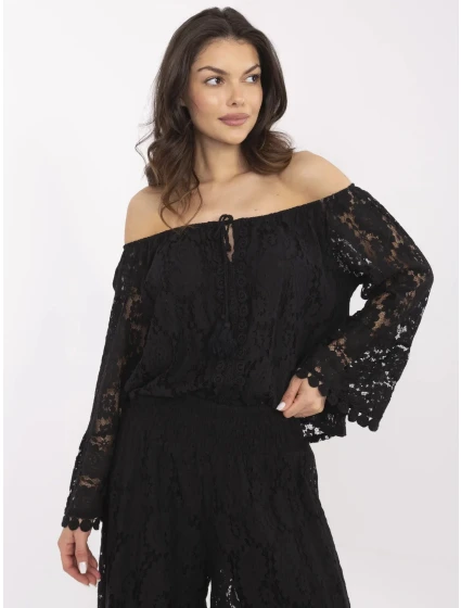 Blúzka MI BZ 88500.79 čierna Blúzka MI BZ 88500.79 čierna