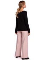 Svetr s výstřihem  šedý  model 21207530 - Moe