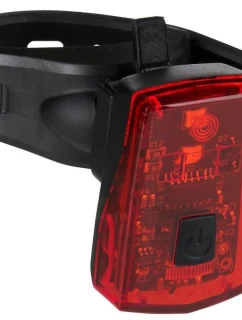 ZADNÉ LED SVETLO NA BICYKLI USB-C S FUNKCIOU ZASTAVENIA DUNLOP CERTIFIKÁT