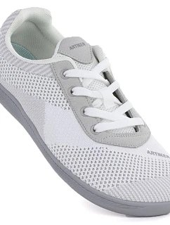 Športová ľahká široká poltopánka naboso biela Artiker 58C1910