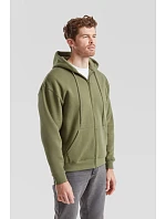Premium Hooded Sweat Jacket Mikina s kapucí model 22454823 classic olive - Fruit of the Loom