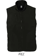 SOL'S Norway Fleecová vesta model 22521720 black SOL'S Norway Fleecová vesta model 22521720 black