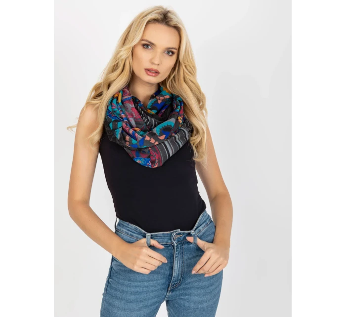 Tunelový šál AT KM ENEC A9.91 tmavo šedá