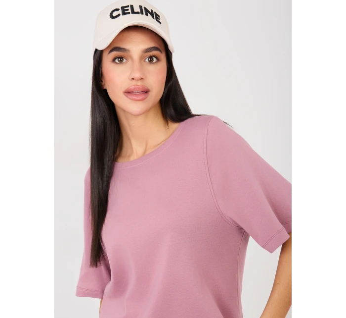 Tričko RV TS A1090.30 tmavoružové