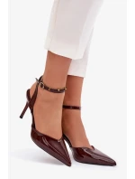 Lodičky s ihlovým podpätkom model 221926 Krok vo veľkom štýle