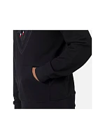 LOGO model 21451100 HOOD FL mikina černá - Rossignol