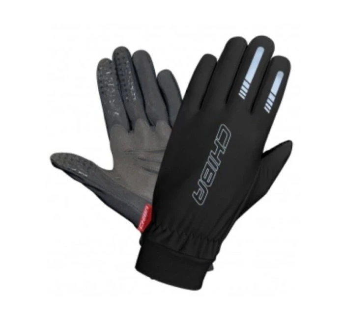 CHIBA THERMOFLEECE WATERPRO Rukavice čierne M
