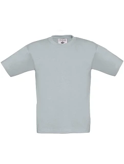 B&C Exact 190 /kids Detské tričko z hrubej bavlny 01.0301 pacific grey