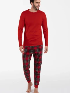 Talianska móda Narwik long length sp. farba:červená/print