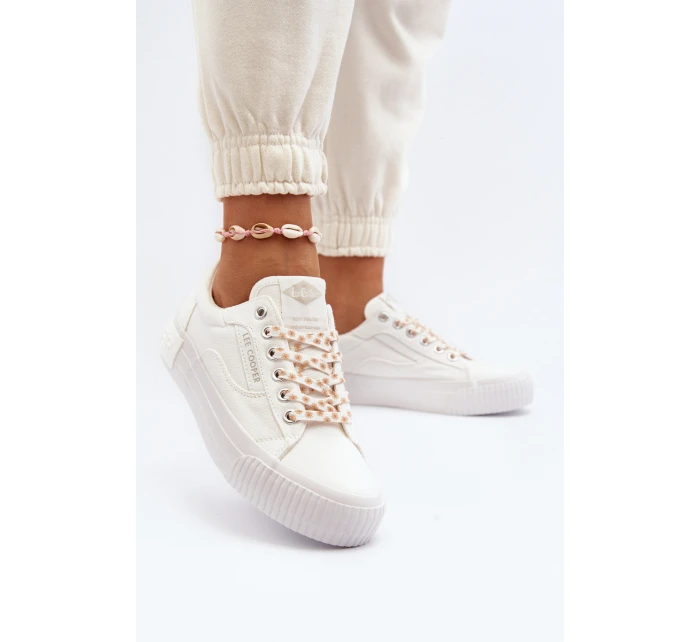 Dámské tenisky model 21650014 Bílé - Lee Cooper