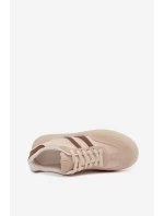 Dámské tenisky na platformě Béžové Galleria