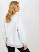 Dámská mikina EM BL model 18140163 světle šedá - FPrice Dámská mikina EM BL model 18140163 světle šedá - FPrice