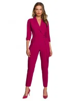 Dámsky overal S316 Plum - Stylove Dámsky overal S316 Plum - Stylove