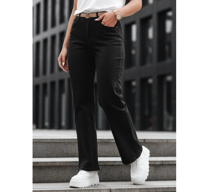 Dámské široké džíny black Dstreet model 21987961 - FashionStreet Dámské široké džíny black Dstreet model 21987961 - FashionStreet